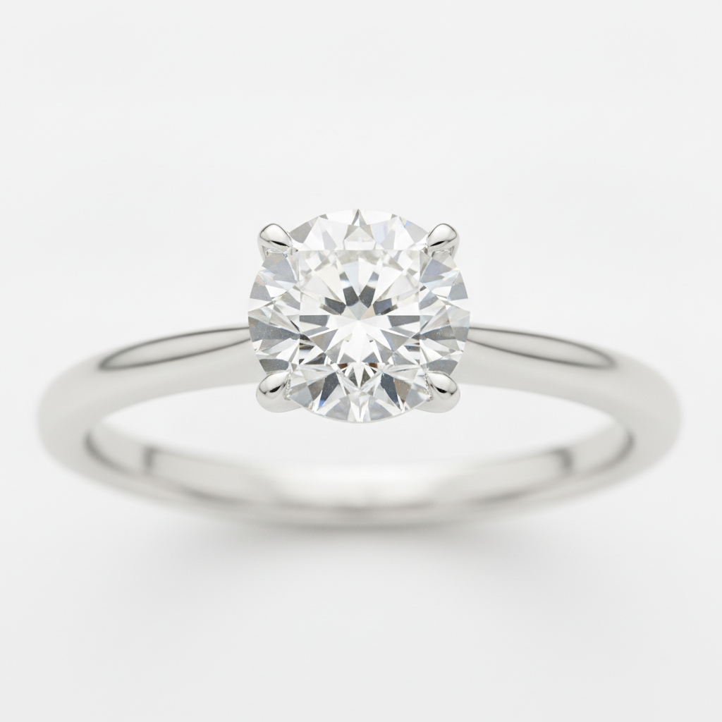 The Lumen — 2.10ct Round Brilliant Solitaire